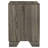Funston Brown Oak 2-Drawer Nightstand Bedside Table