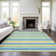 Kinslee Washable Striped Indoor / Outdoor Rug