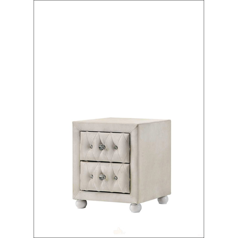 Table de chevet Reggie Beige