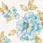 « blue fleur iii », reproduction d’impression sur toile tendue-27698522-72446221-72446222