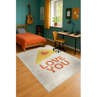 Tapis tissé crème Mosso