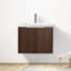 Armoire de salle de bain avec lavabo, portes à fermeture en douceur, fixation flottante, 24 po pour petite salle de bain-206526805