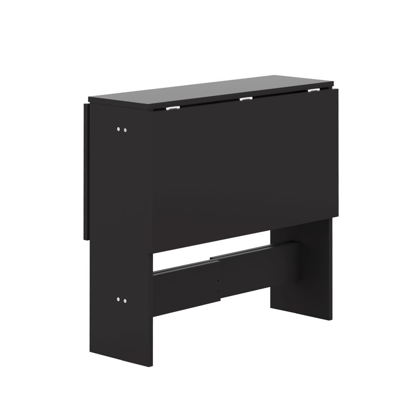 Haddonfield Extendable Dining Table, Black, Black