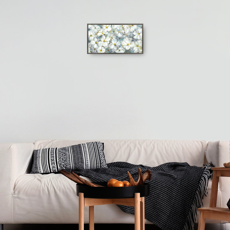 White Essence by Sandy Doonan Canvas Art Print, 29" H x 55" W x 1.5" D