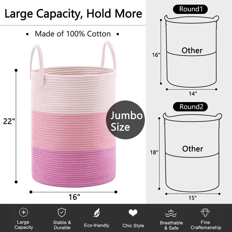 Fabric Laundry Hamper