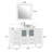  54" Single Bathroom Vanity Set with Mirror-27042779