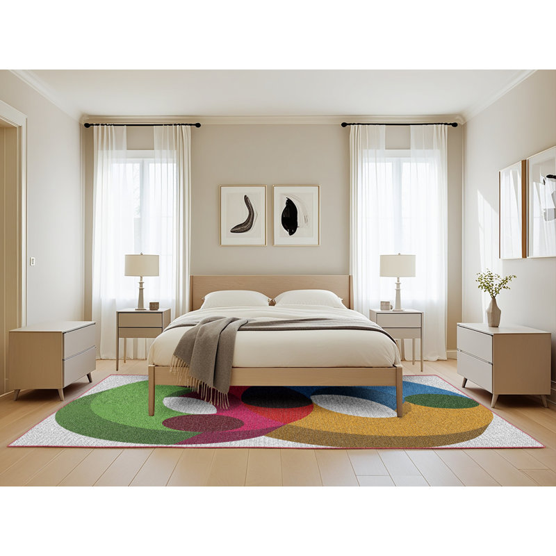Tapis en laine, Rectangle 5 pi x 8 pi