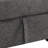 Versatile Reversible Sofa Bed With Side Shelf And Storage Chaise-506992004