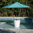 Vero Round Outdoor Side Table Yes , 68 " W 23 " D