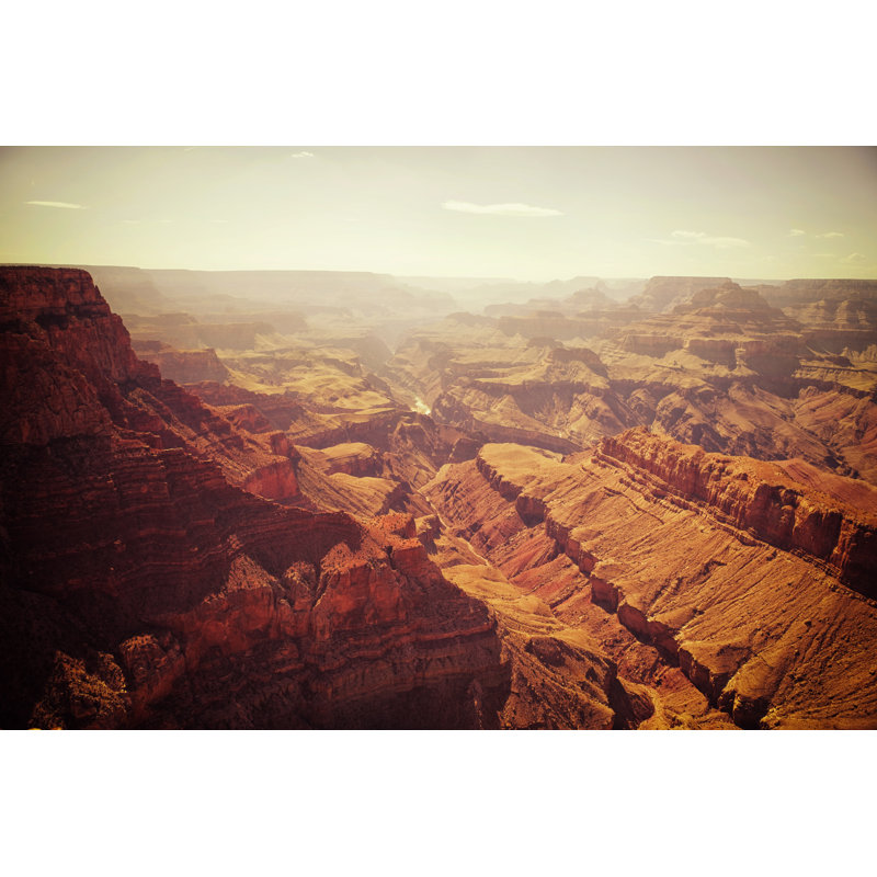 The Grand Canyon by Powerofforever - Wrapped Canvas Print, 61cm H x 91cm W x 3.8cm D