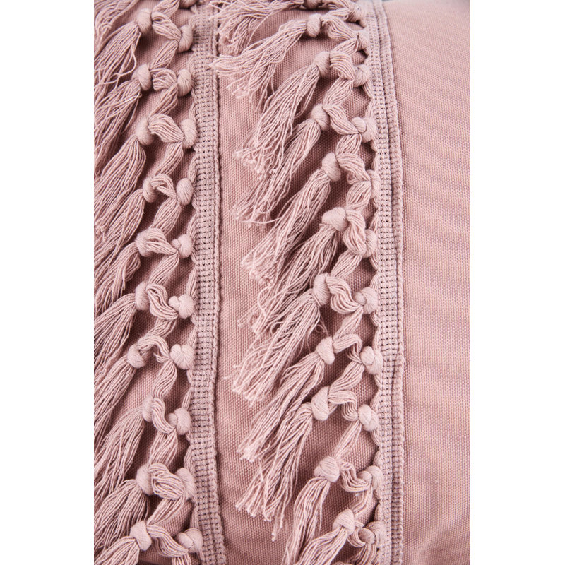 Rectangular Throw Cushion, Pink