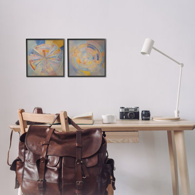 Ensemble de 2 giclées Centric Circle Geometrics par Noah Bay
