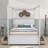 Sabrinia Full 4 Drawers Wood Canopy Bed-767061990