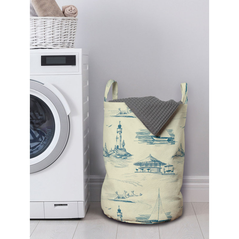 Fabric Laundry Bag with Handles