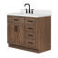Meuble-lavabo simple en bois massif 42 po Tidworth avec plateau en quartz blanc 1,5 po-1741003912-1737551880-1737551894