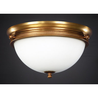 Shebaka Glass Flush Mount