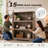 Bookcase With Adjustable Shelf In Gray-368990600