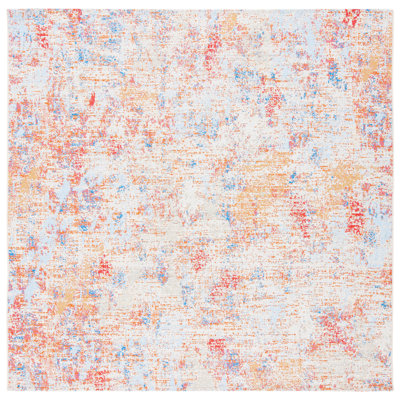 Summer Performance Abstract Indoor/Outdoor Area Rug