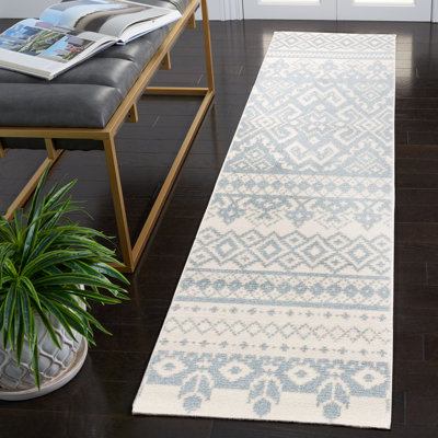 Tapis ivoire / ardoise Wynn
