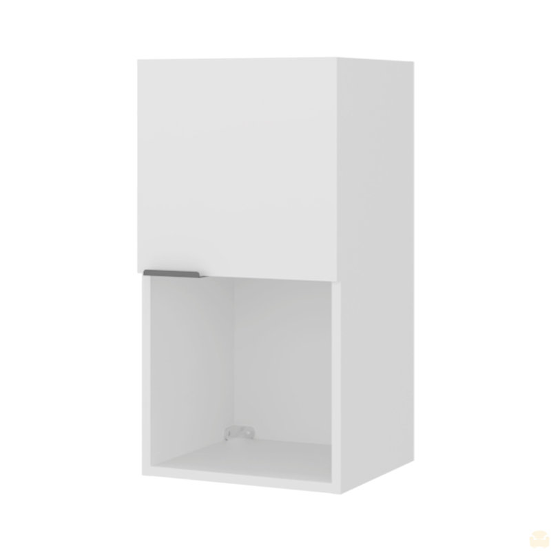 Armoire de salle de bain murale avec rangement caché