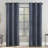 Sun Zero Isidora Velvet Magnetic Closure 100% Blackout Grommet Curtain Panel-110987427-110987430