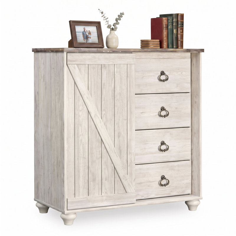 Jascha 38.94'' W 4 - Drawer Dresser
