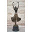 Sculpture art déco en bronze de danseuse gitane par Dimitri Chiparus sur base de marbre