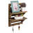 Shadybrook 2 Piece Bracket Shelf with Hooks-692279056