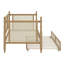 Traditional Style Rattan Twin Size Daybed With Twin Size Trundle-511053532