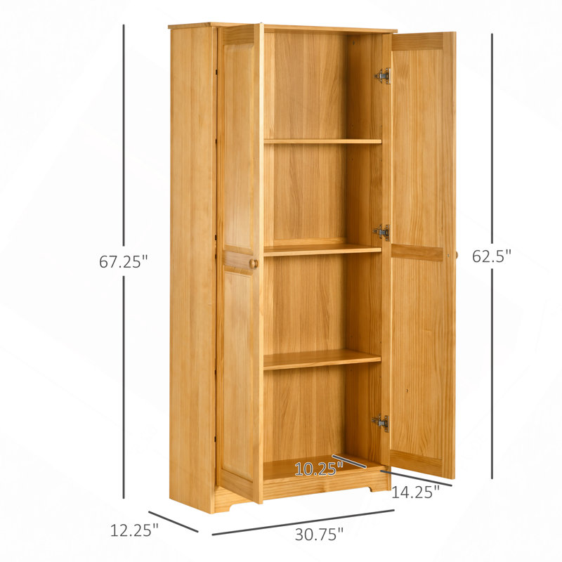 Armoire de rangement 67 po Pinewood