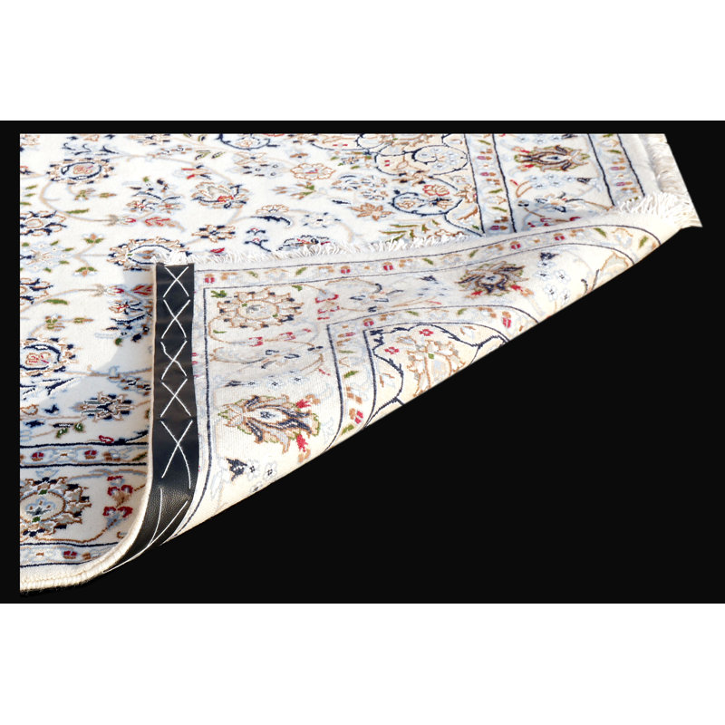Walton Oriental Area Rug in Light Brown/Blue/Cream