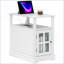 Table basse Farmhouse Ensemble de tables de bout avec rangement dissimulé, assemblage facile