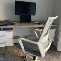 Wade Logan® Bansilal Computer Desk, Home Office, Laptop, Left