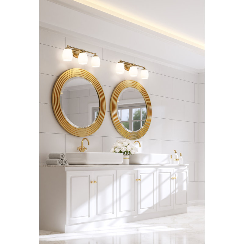 Fenella 3 Light Vanity, Gold