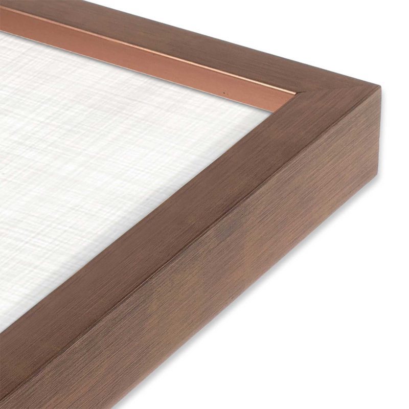 Couronne des Fêtes avec baies I, impression roulée, Cadre simple rose poudre, bois massif, H 21,5 po x l 21,5 po