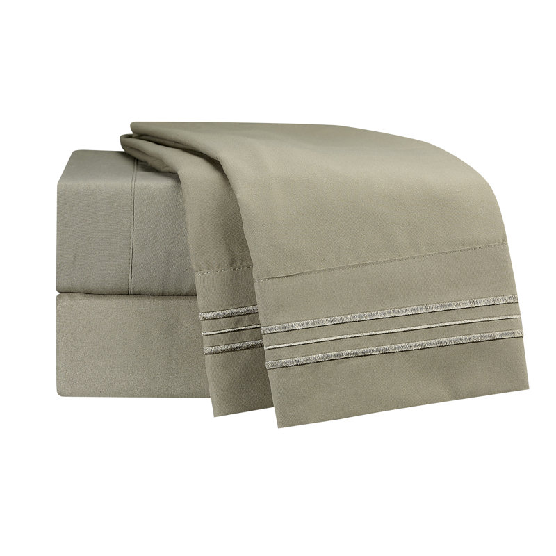 Ensemble de draps Setaluna, Sauge vert, Très grand séparé