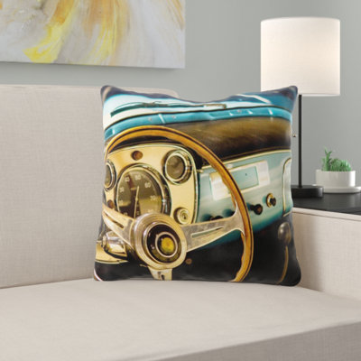 Microsuede Throw Pillow