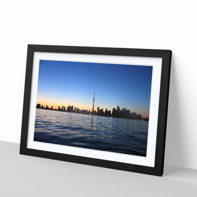 Single Picture Frame Print, Black