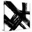"Strokes in Noir I (Square)" par Megan Morris, reproduction sur toile-952453630