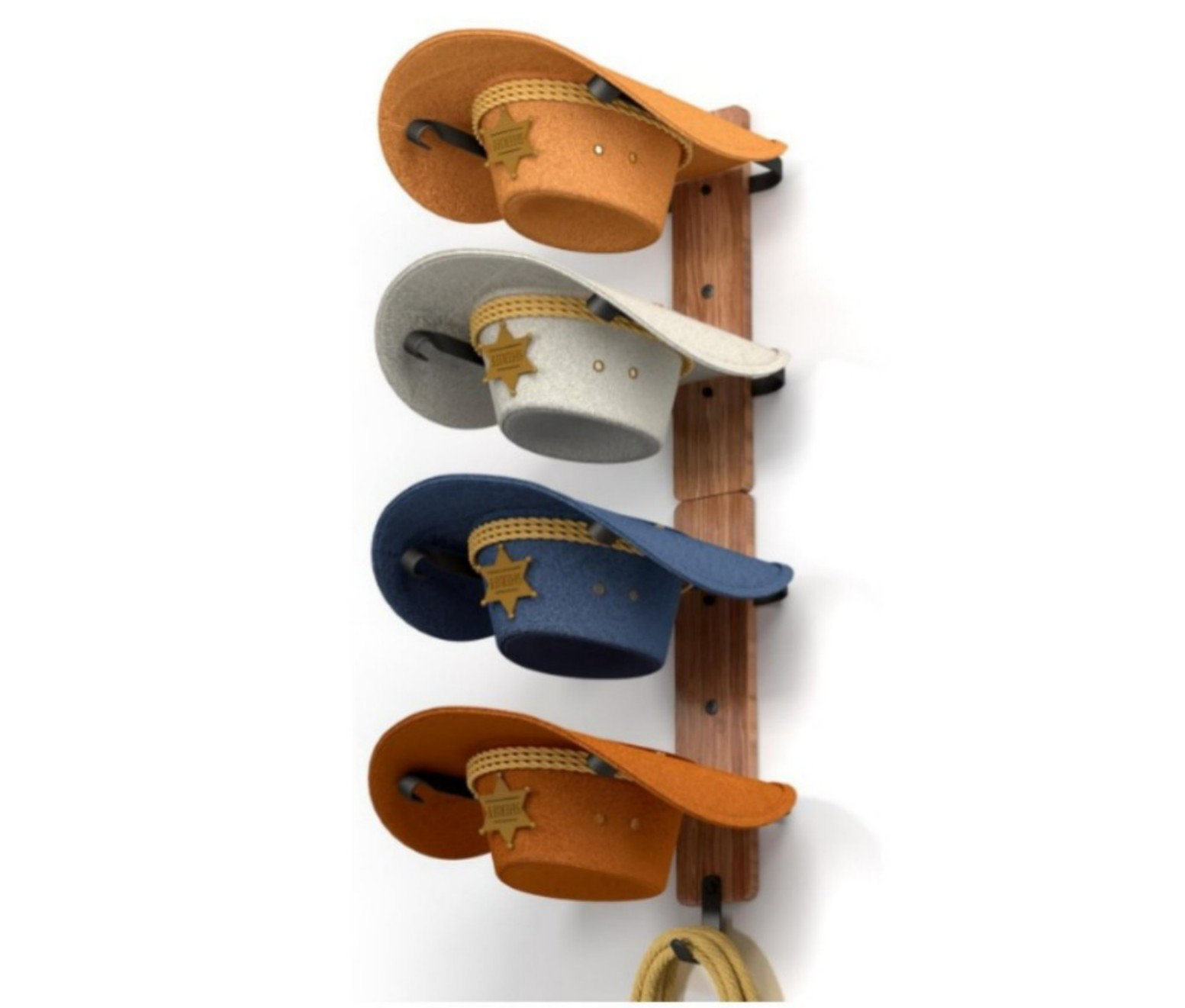 TsoLay Porte-Chapeau De Cowboy, Porte-Chapeau Mural, Porte-Chapeau Pour