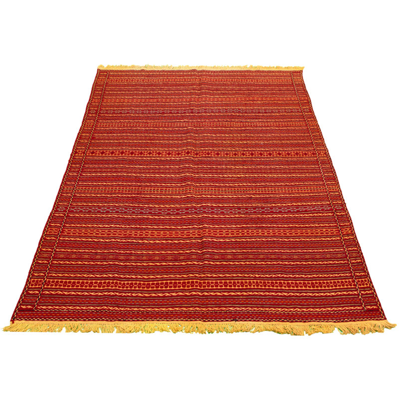 Wool Striped Indoor Rug
