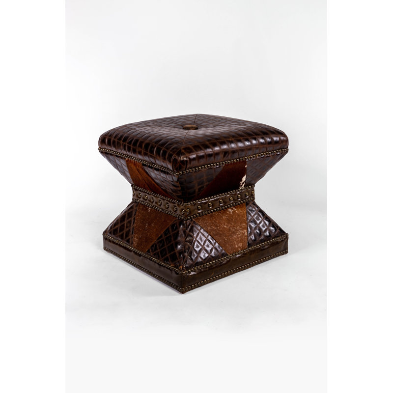 Novelty Leather Ottoman