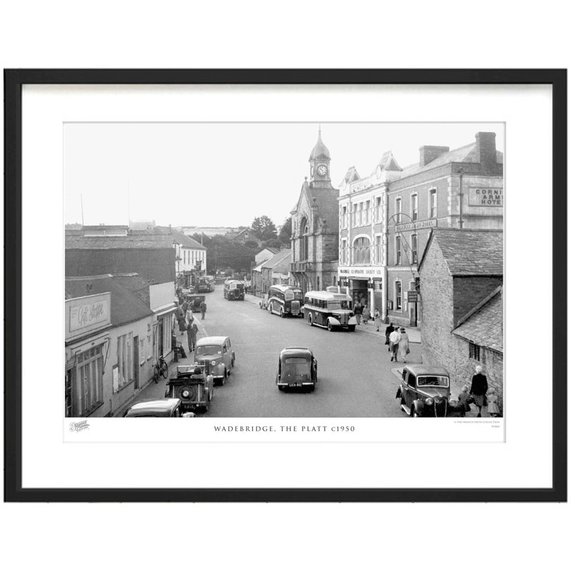 Wadebridge, The Platt C1950 by Francis Frith - Single Picture Frame Print, 45cm H x 60cm W x 2.3cm D