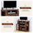 Cenzi 44.09'' W Corner TV Stand with Storage-107961215