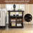 Katishia 24" Tall Wood Nightstand with Storage and Built-in Outlets for Bedroom,End Side Table for Living Room,Office-897721156