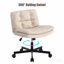 Chaise de bureau pivotante à 360 ° avec roulettes