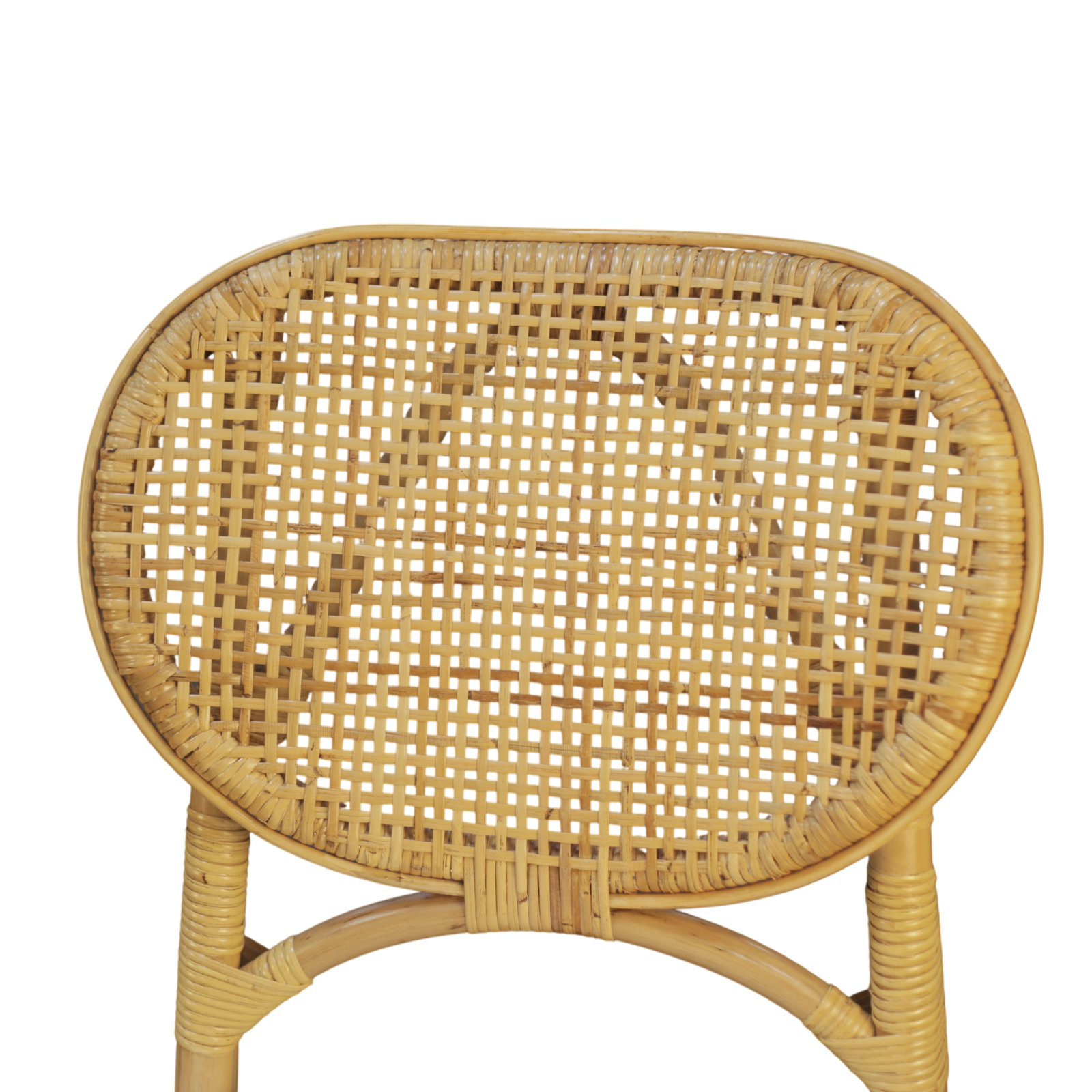 Aileen Rattan Dining Chair, Natural