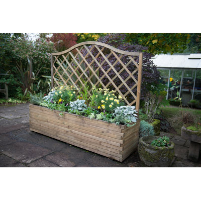 Venice Wood Planter Box