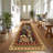 Cabin Brown Bear Non-slip Washable Area Rug-1638031335