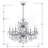 Weekes 9 - Light Glass Dimmable Classic / Traditional Chandelier-121874898-121874897